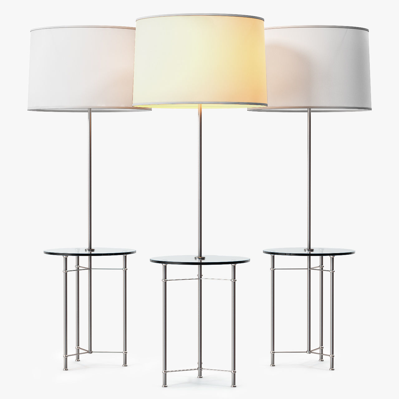Mitc Gold And Bob Williams Orson Floor Lamp 3d Model Max Bip Obj Mitc Gold And Bob Williams Orson Floor Lamp 3d Model