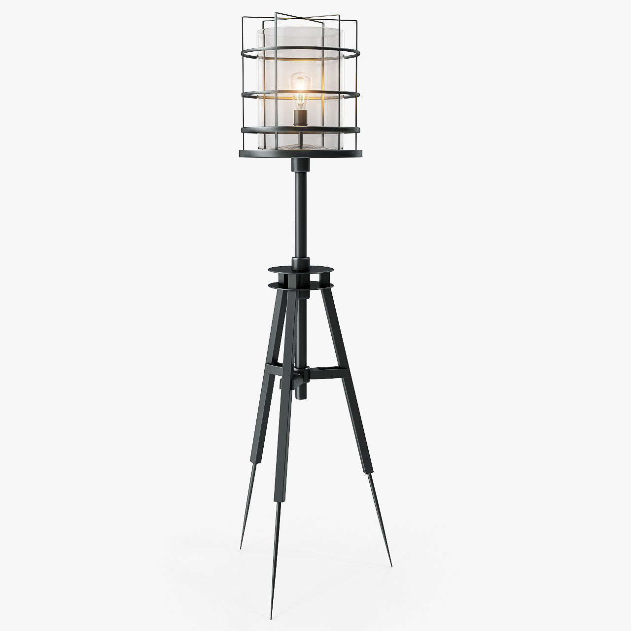 Holly Hunt Surveyors Floor Lamp 3D model