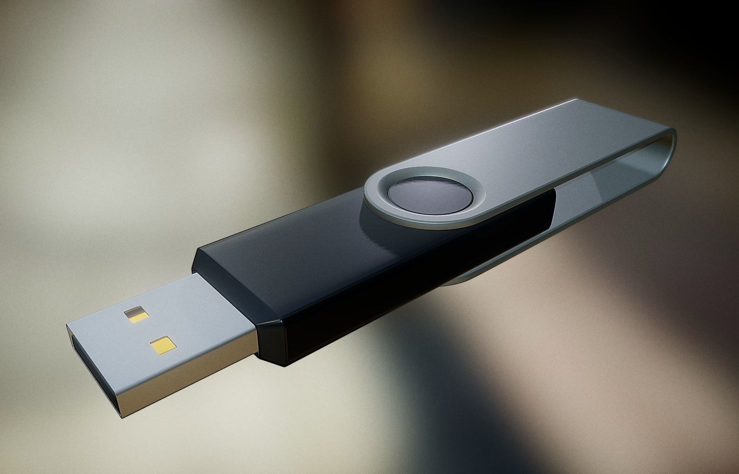 USB Stick High Poly Version
