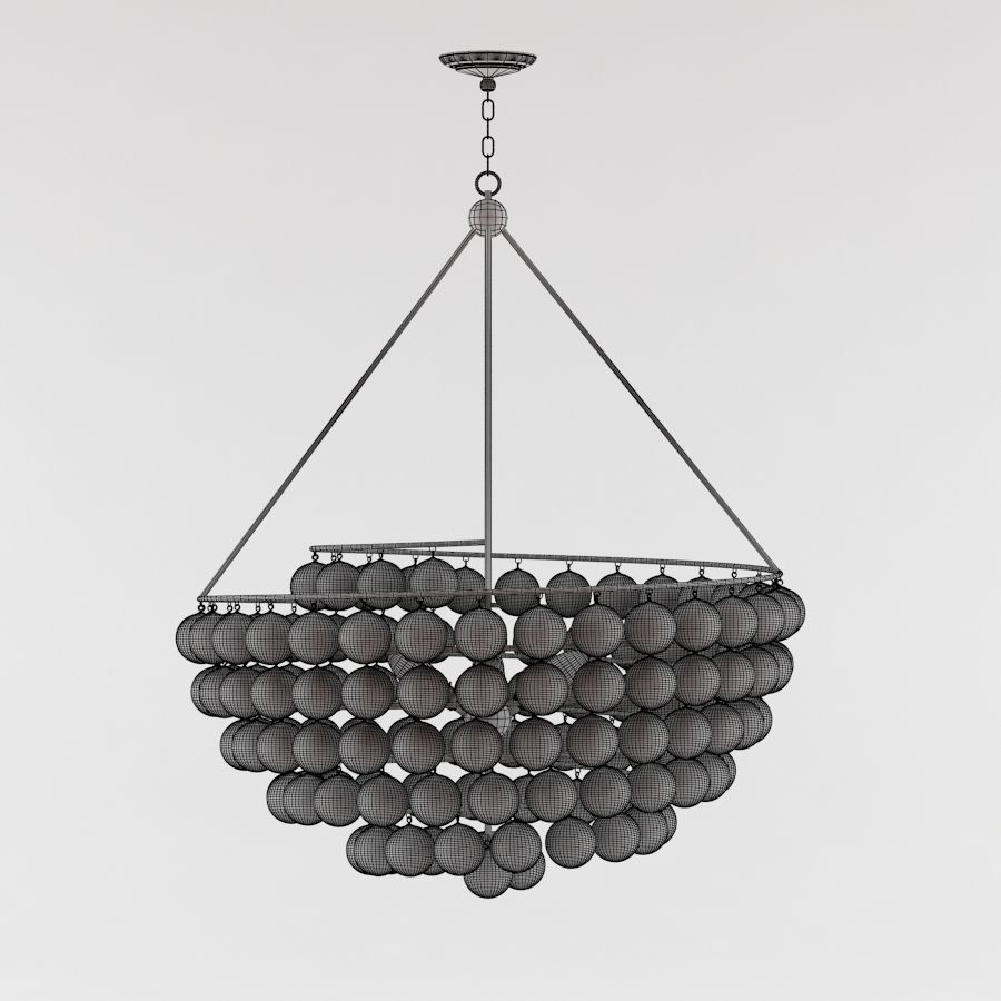 Currey and Company - Stratosphere Chandelier Lighting 3D model MAX ... Currey and Company - Stratosphere Chandelier Lighting 3D model MAX ...