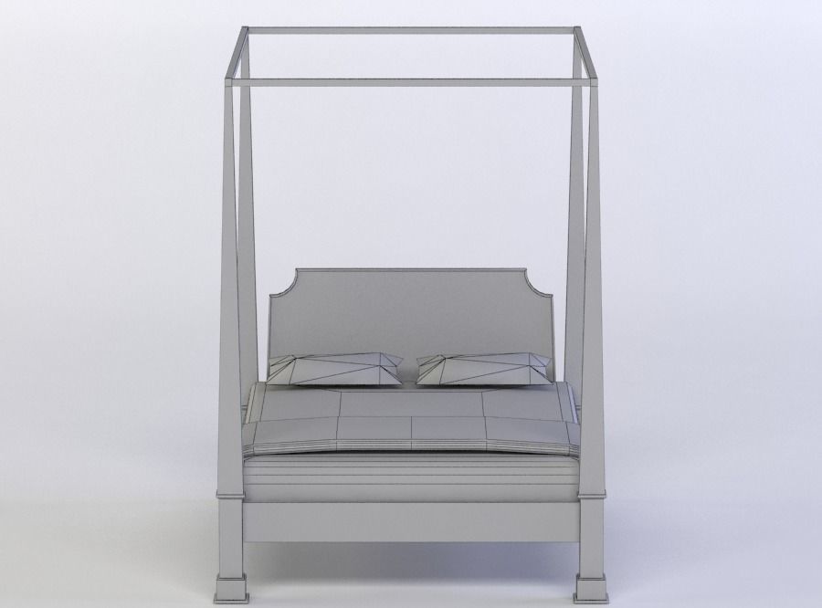 3D model TURNER BEDROOM SET1 3D MODEL VR / AR / lowpoly CGTrader