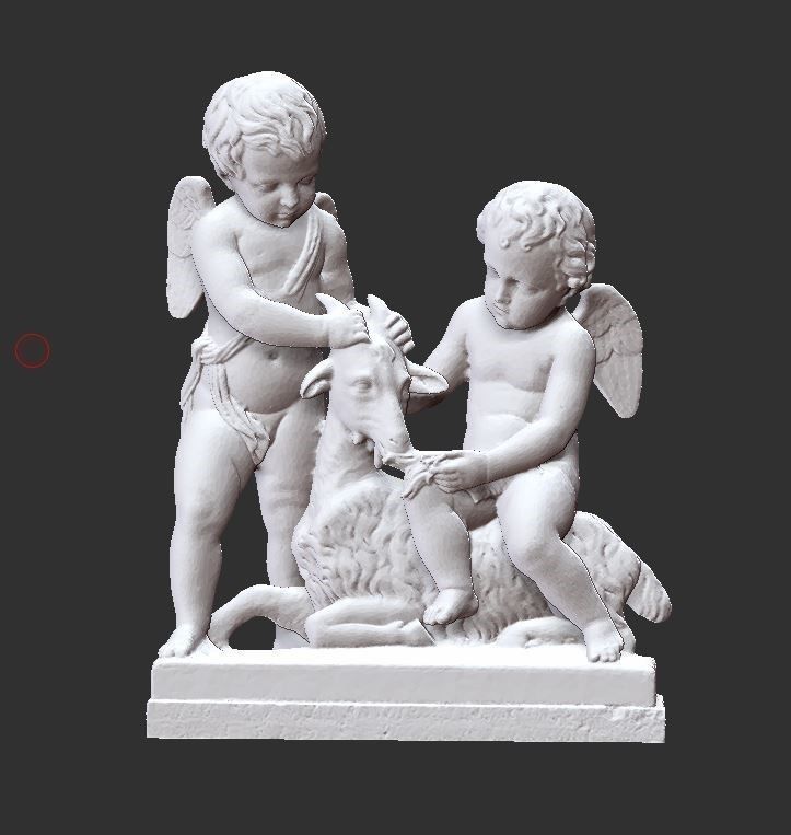 cupid with goat