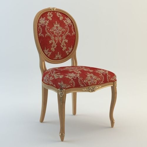 Seven Sedie Ottocento Chair Kiev 3D model CGTrader