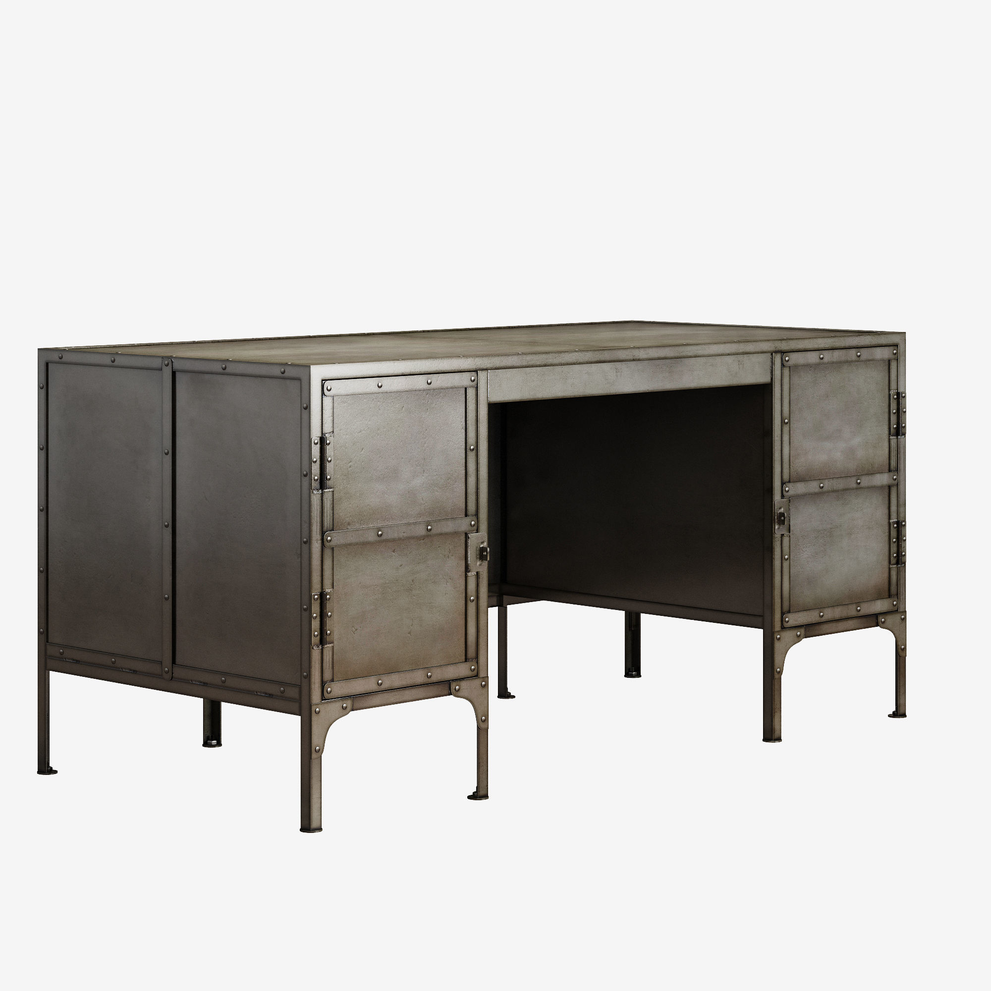 Restoration Hardware Tool Chest Desk 3d Model Max Obj Fbx Restoration Hardware Tool Chest Desk 3d Model Max Obj Fbx Mtl Mat 2