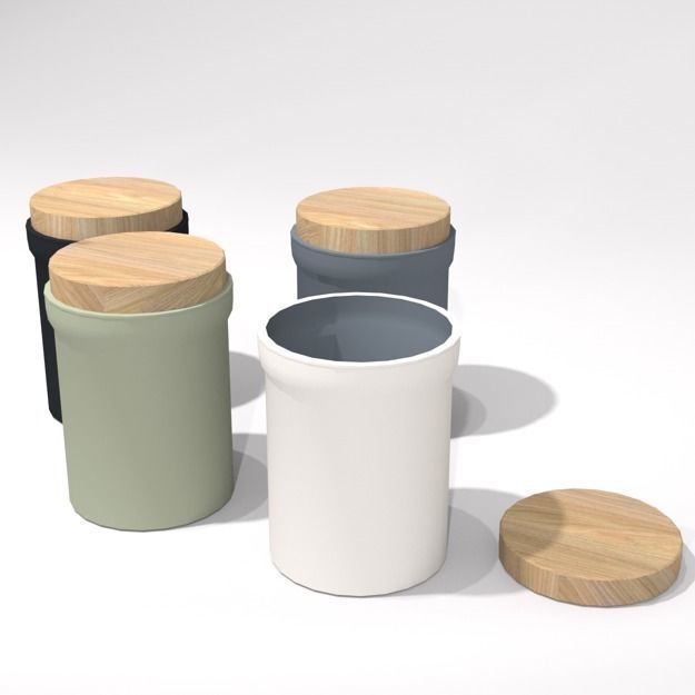 Kitchen Storage Containers 3d model kitchen storage containers ceramic | cgtrader Kitchen Storage Containers 3d model kitchen storage containers ceramic | cgtrader