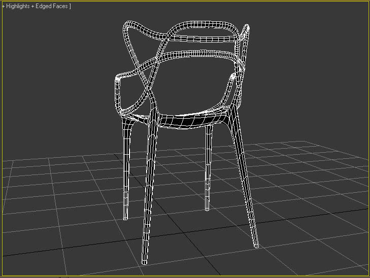 3D model Kartell Masters Chair VR / AR / lowpoly CGTrader