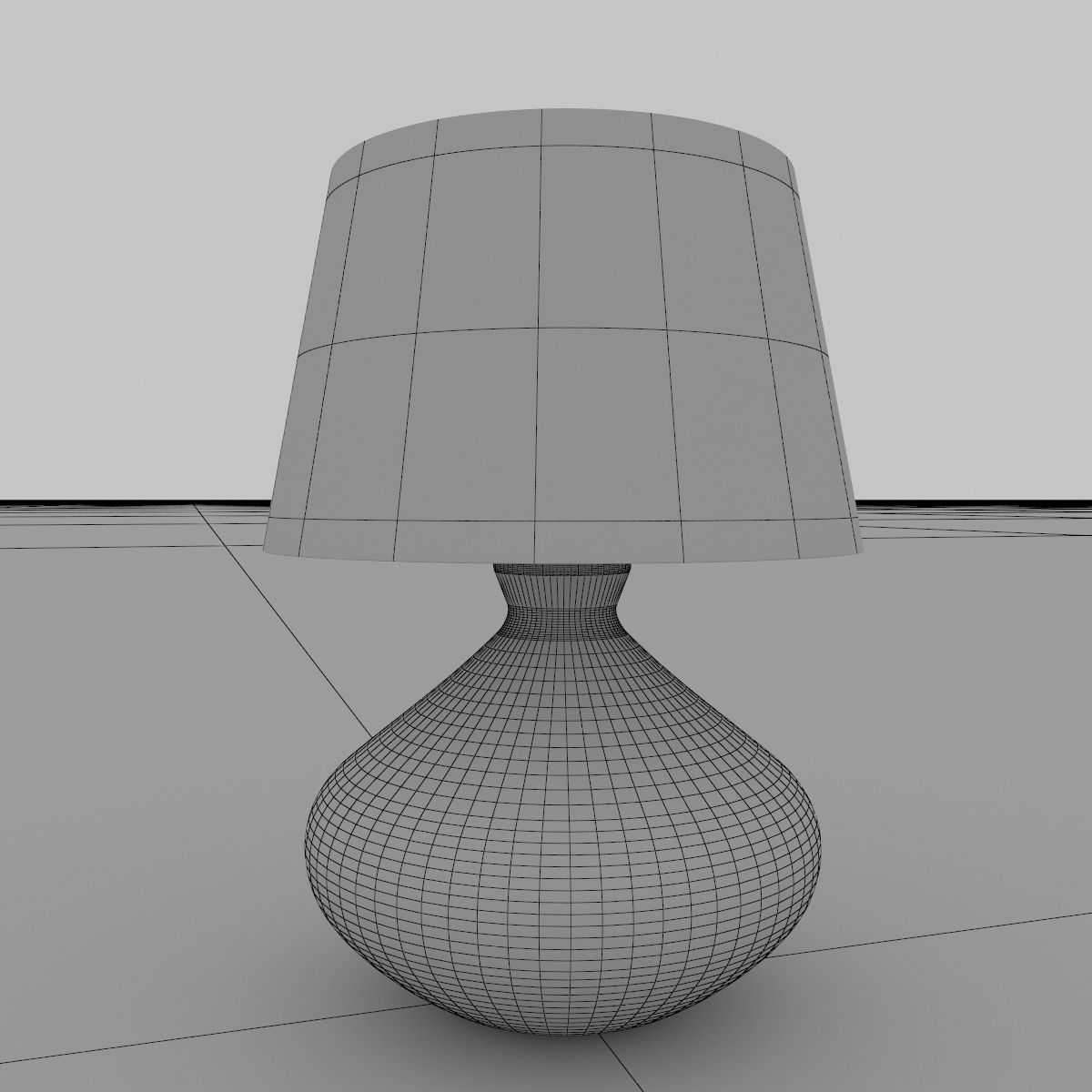Ceramic Round Table Lamp 3d Model Max Cgtrader Com Ceramic Round Table Lamp 3d Model Max 3