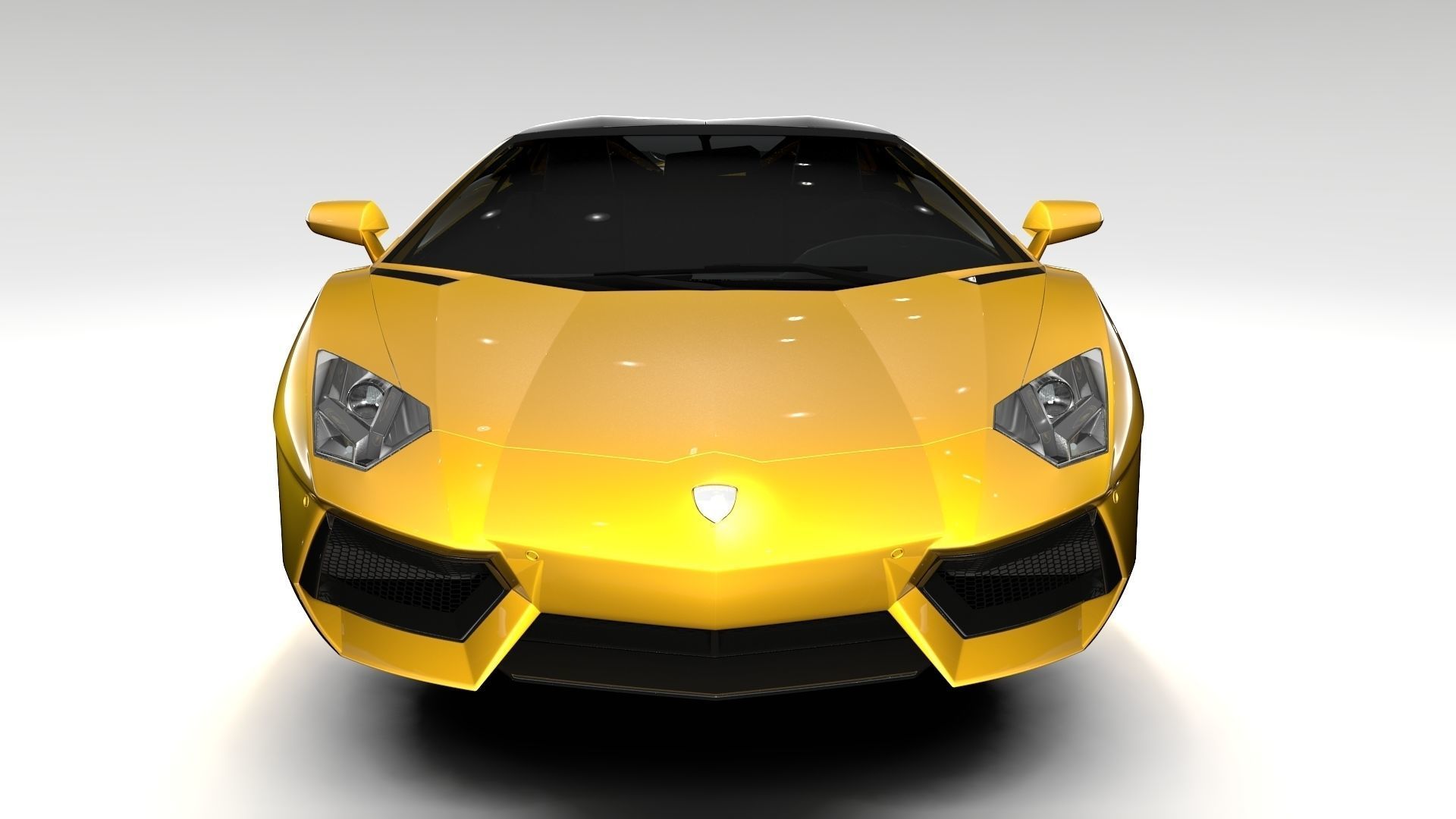 Aventador Flying 2017 3D Model MAX OBJ 3DS FBX