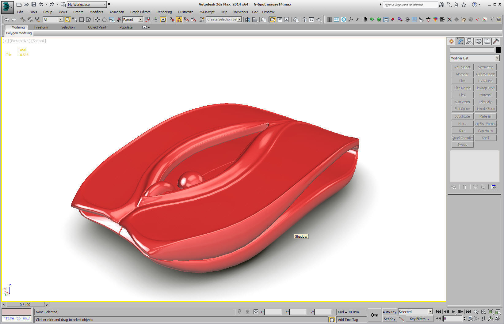 3D model G-Point Mouse VR / AR / low-poly | CGTrader