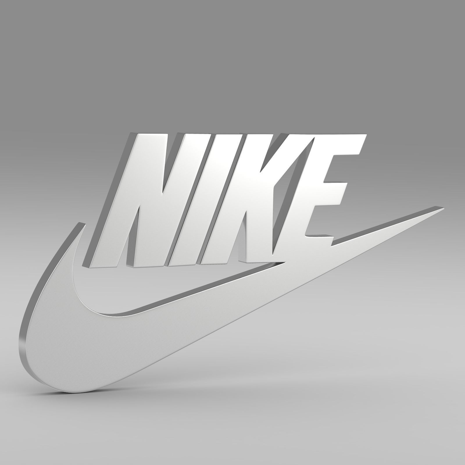 3d nike logo high cgtrader nike log