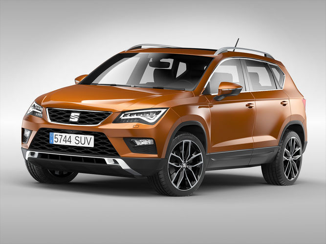 Seat Ateca 17 3d Cgtrader
