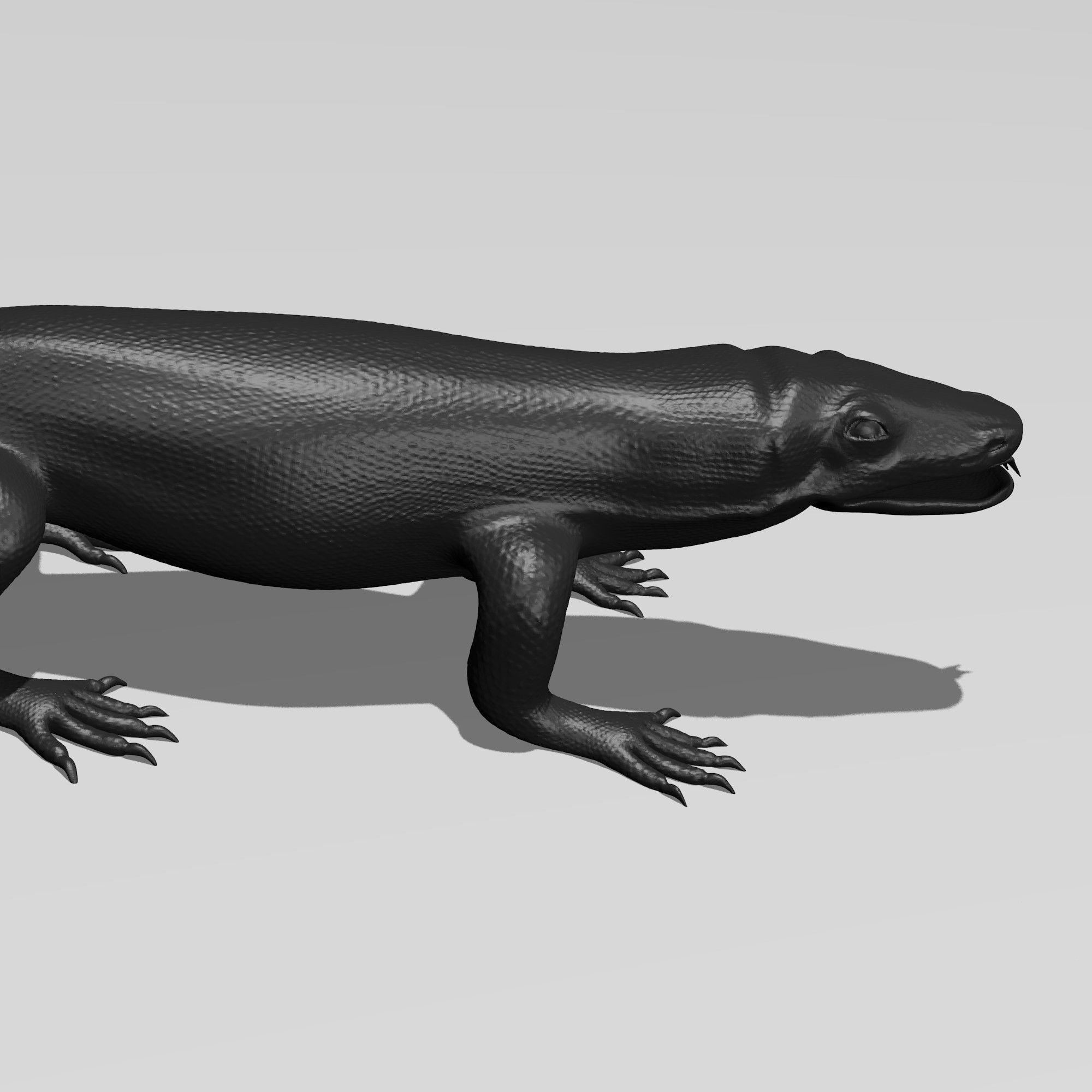 Printable Komodo Dragon 3D Model 3D printable STL