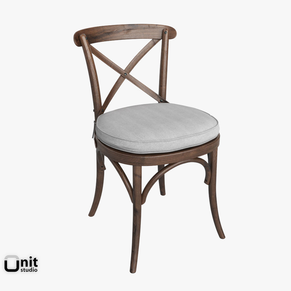 Madeleine Side Chair By Restoration 3d Model Madeleine Side Chair By Restoration Hardware 3d Model Max Obj 3ds Fbx Dwg Unitypackage 3