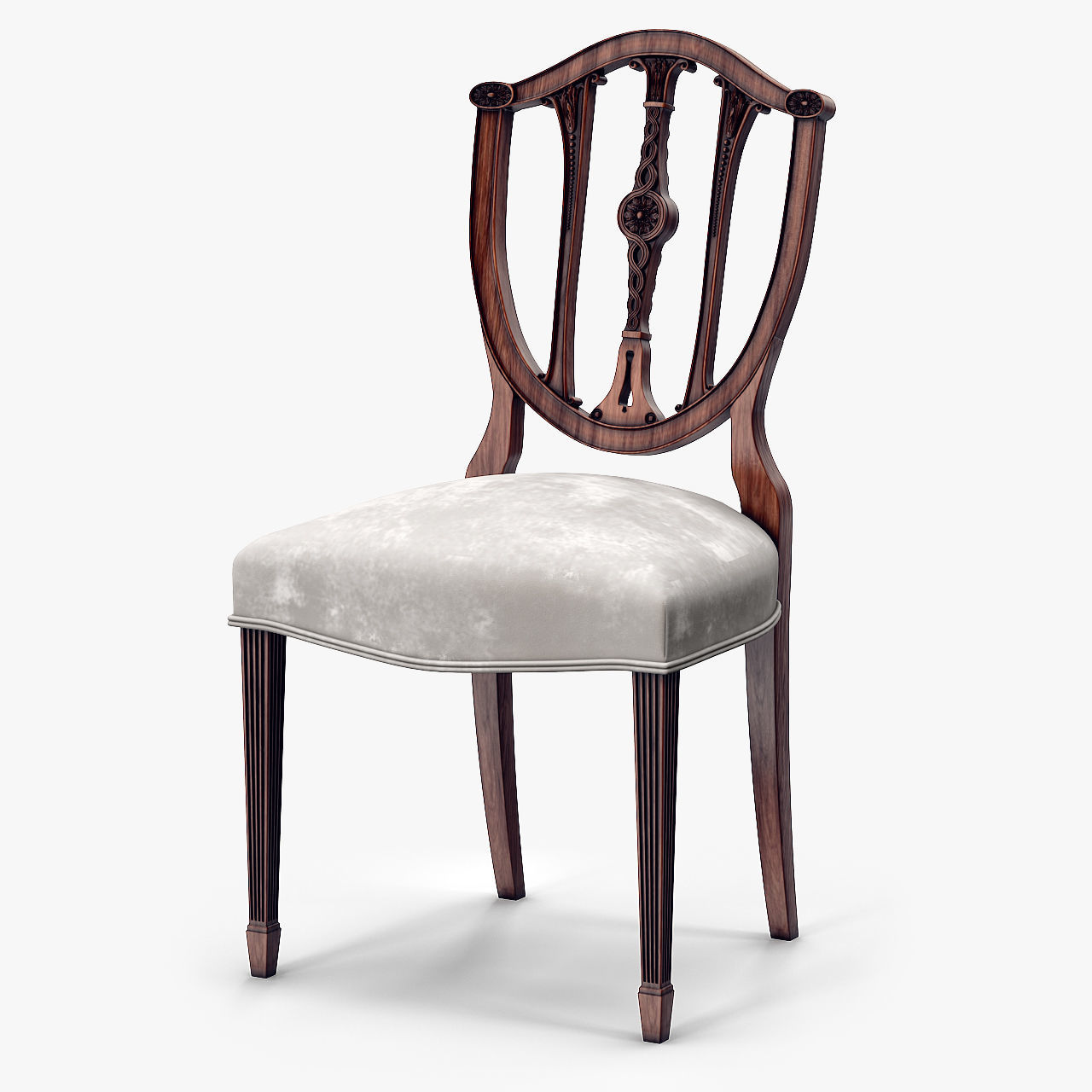 Model Theodore Alexander Palmerstons Dinner Chair Vr Ar Low Theodore Alexander Palmerstons Dinner Chair Low Poly Model