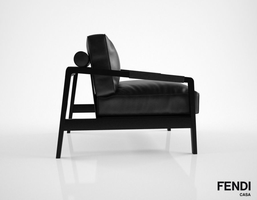 Fendi Casa Kathy armchair 3D model CGTrader