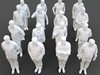 3D model Stylized Human Statues Pack VR / AR / low-poly | CGTrader