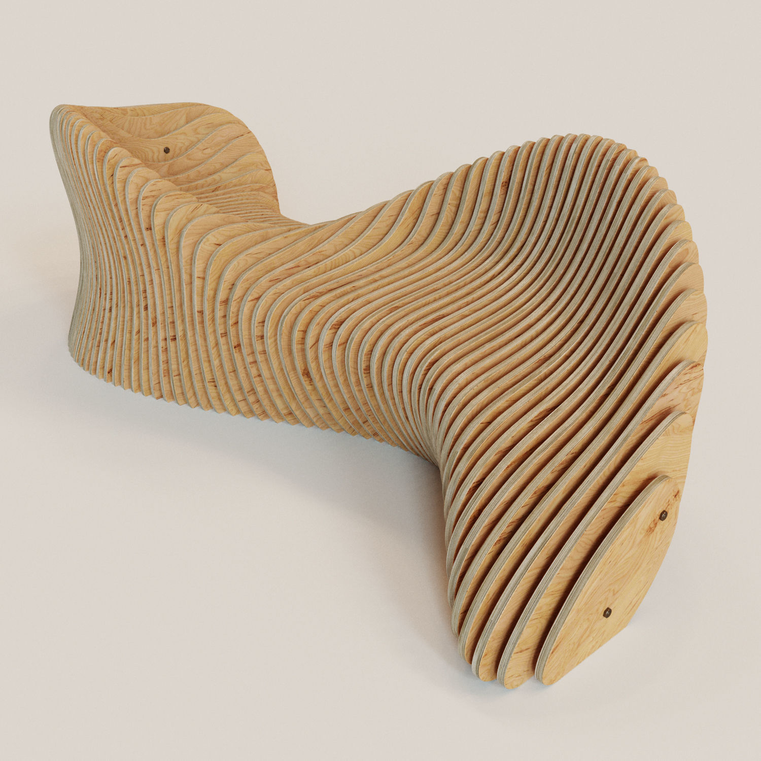 Parametric bench and drawings