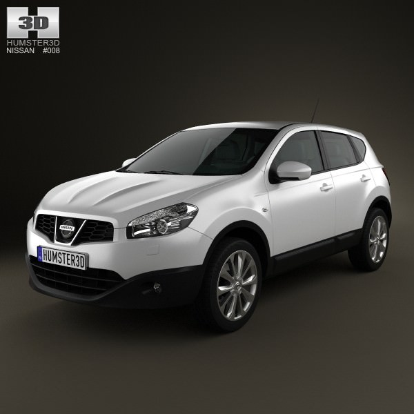 Nissan Qashqai Dualis 2010 3D | CGTrader