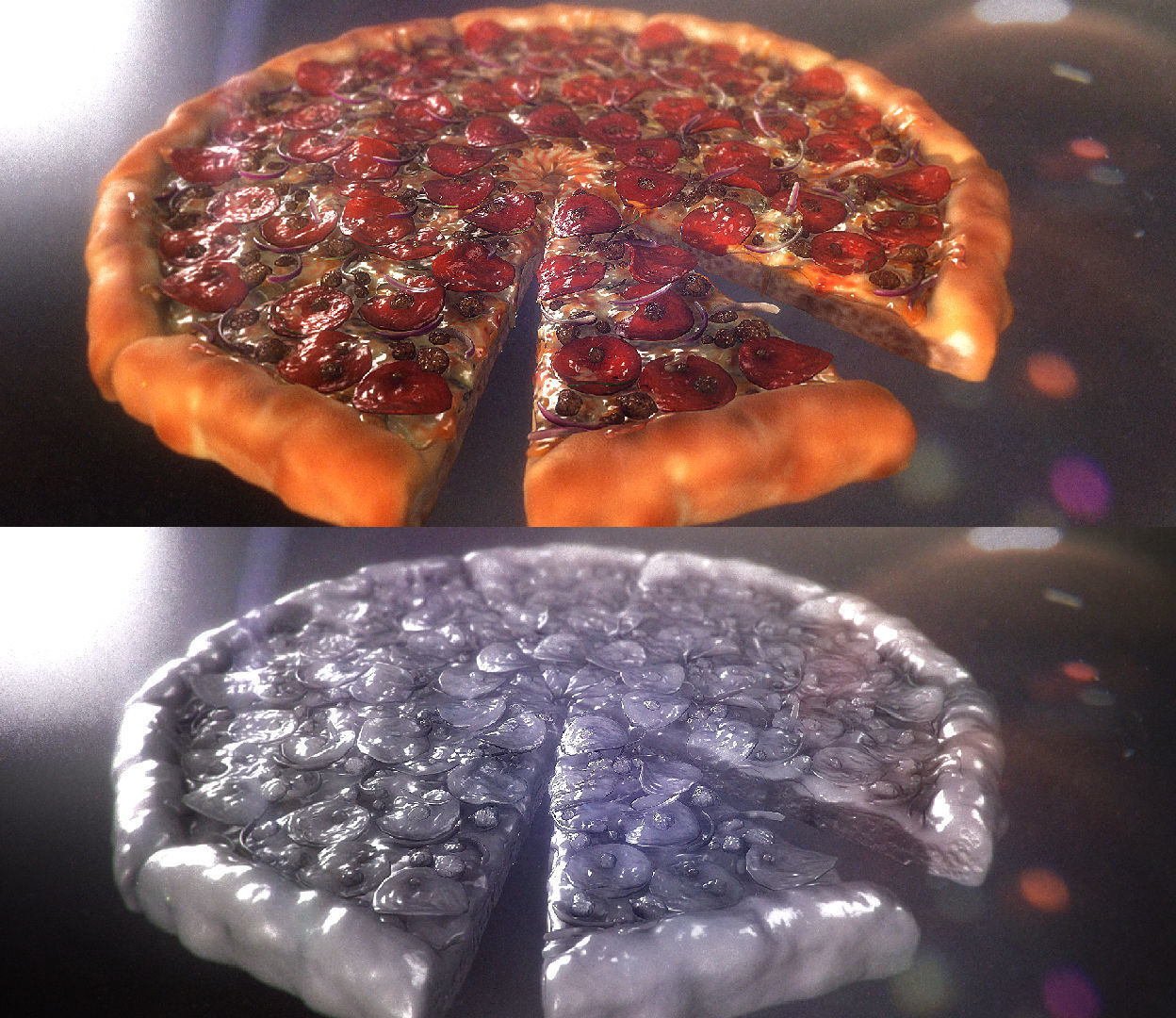 Pizza 3D Realistic