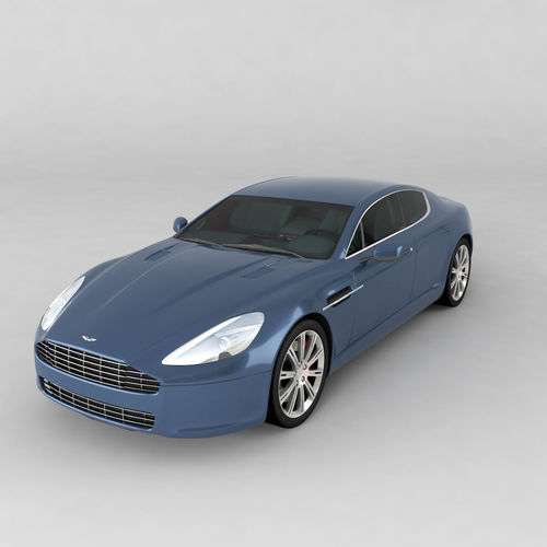 Model Aston Martin Rapide Cgtrader Aston Martin Rapide Model
