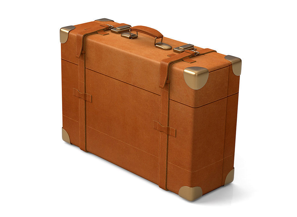 suitcase 3d model