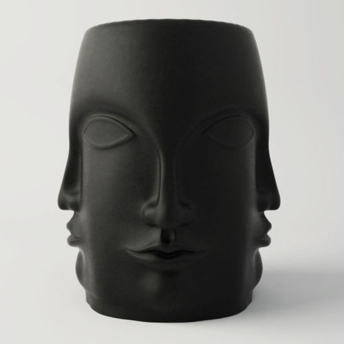Black Garden Stool Black Garden Stool