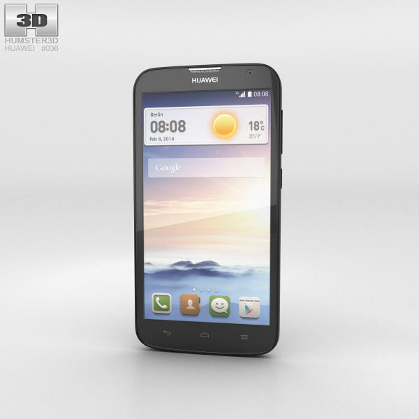 Huawei Ascend G730 Black 3D model