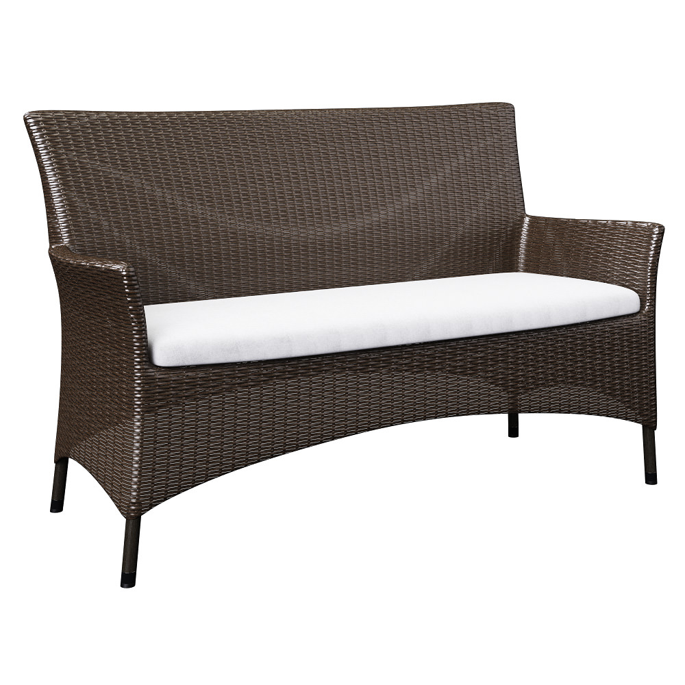 Wicker Sofa Model Cgtrader Wicker Sofa Model Max Obj Mtl Fbx 1