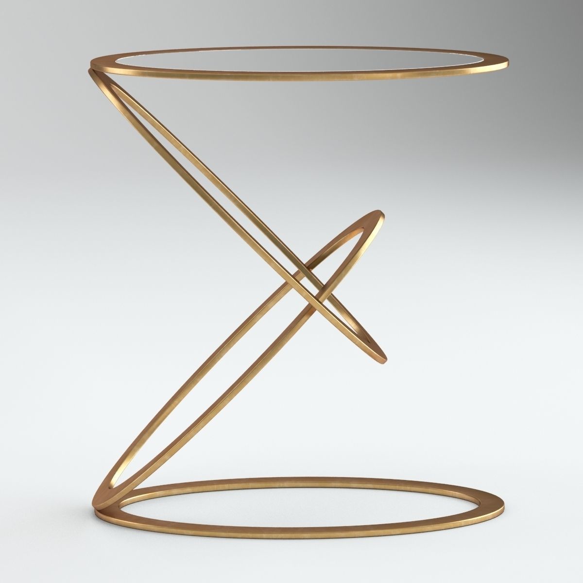 Gold Metal Side Table Cgtrader Gold Metal Side Table Model Max Obj Fbx Mtl