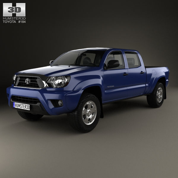 Toyota Tacoma Double Cab Long Bed 2012 3D model