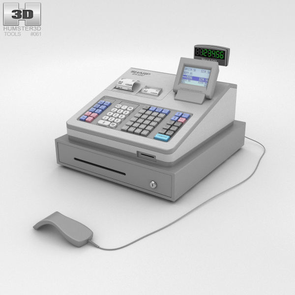 Cash Register Gray