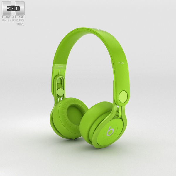  Beats Mixr High-Performance Professional Green 3D model