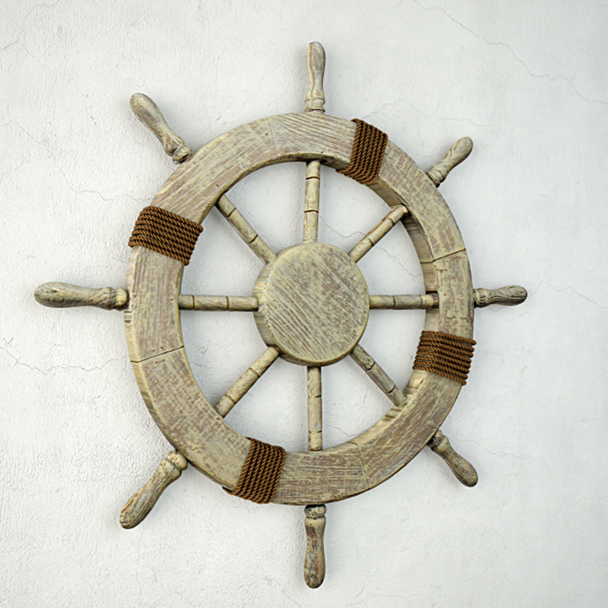 Large Marine Ship Wheel Nautical Decor Cgtrader Large Marine Ship Wheel Nautical Decor Model