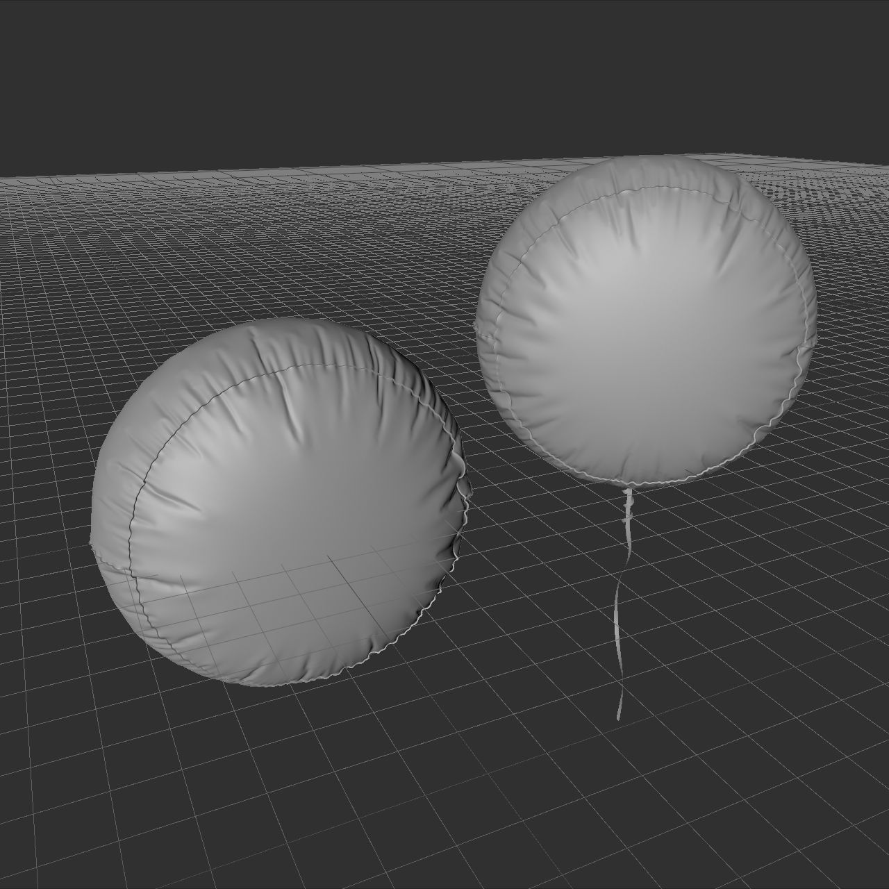 Balloon Cylinder 3D model CGTrader