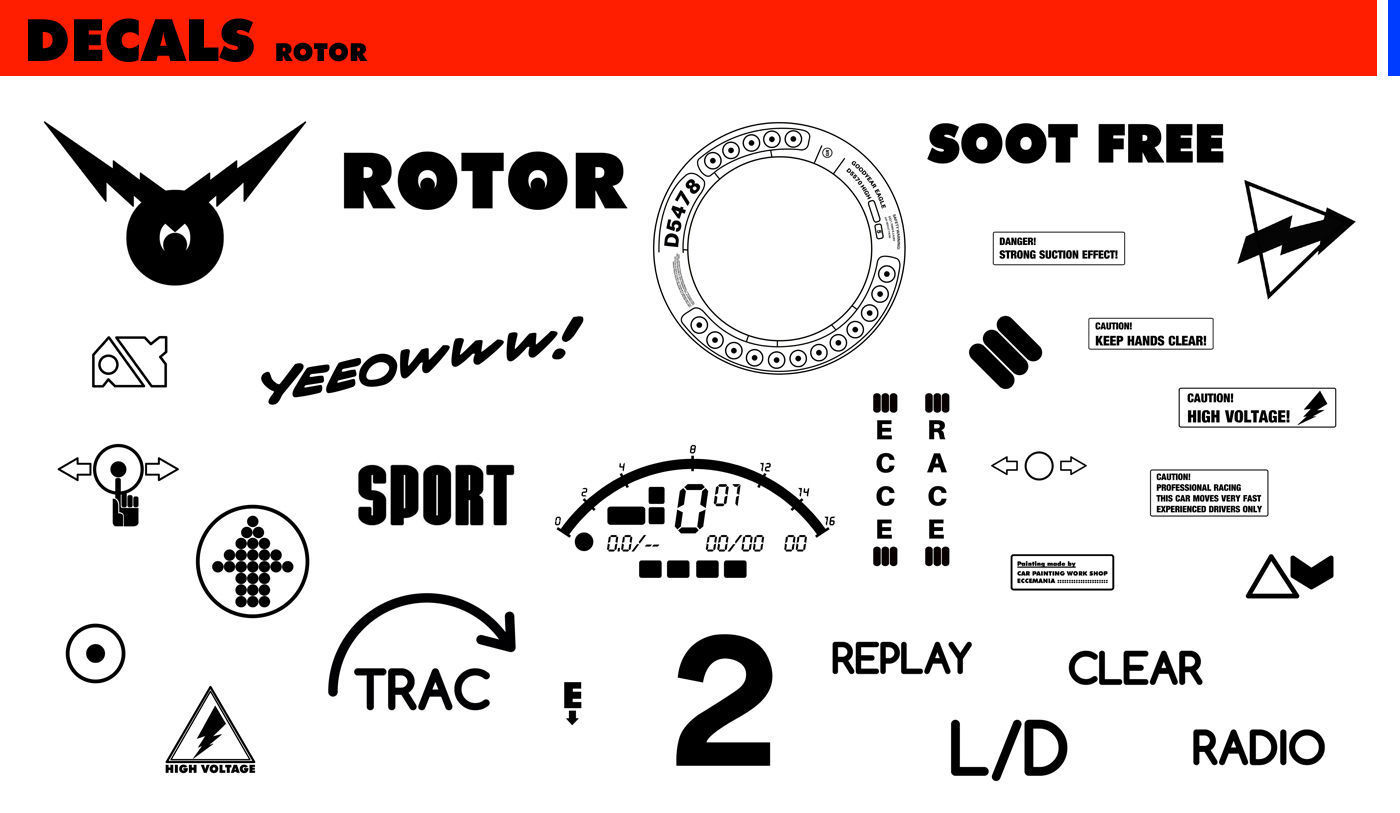 Rotor Racer Soot Free Team 3D model | CGTrader