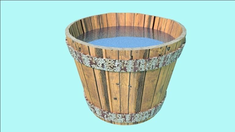 Wooden Bucket