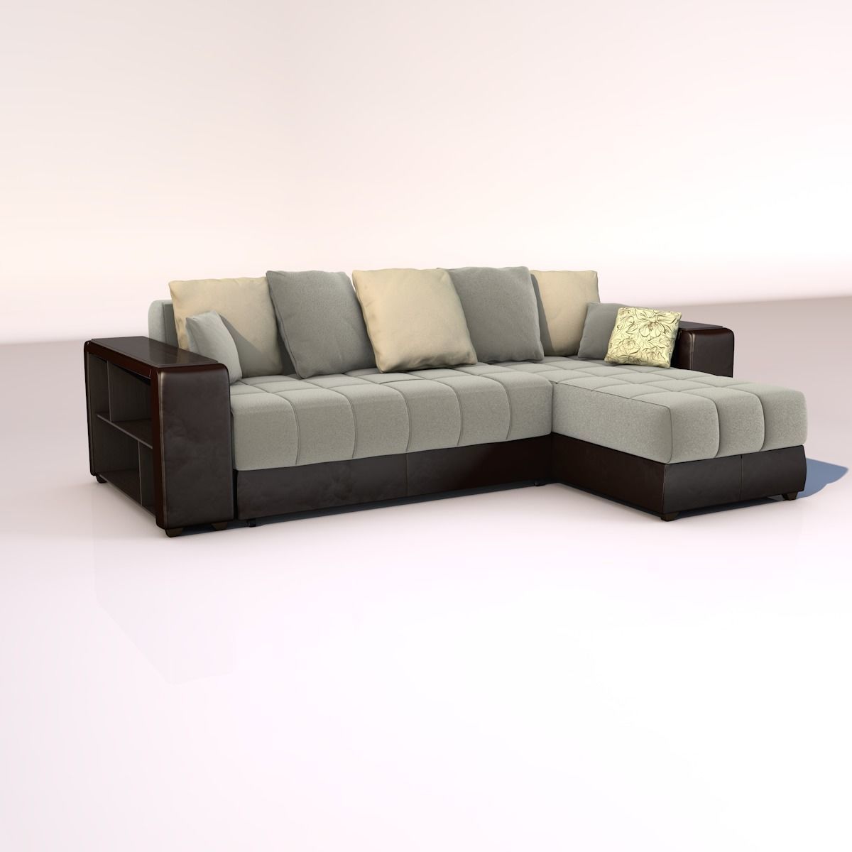 Corner sofa DUBAI 3D model CGTrader