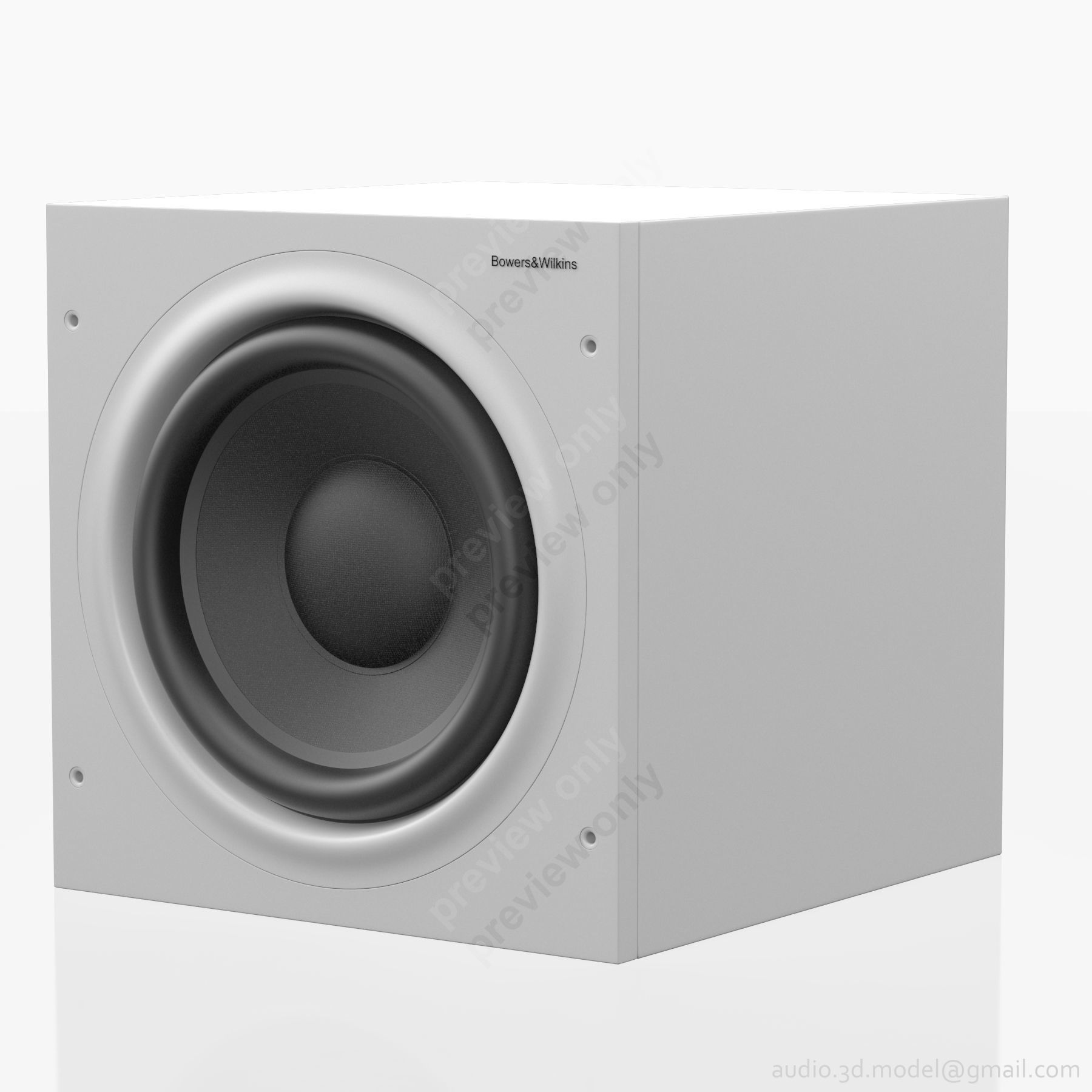 Bowers and Wilkins ASW 610 White