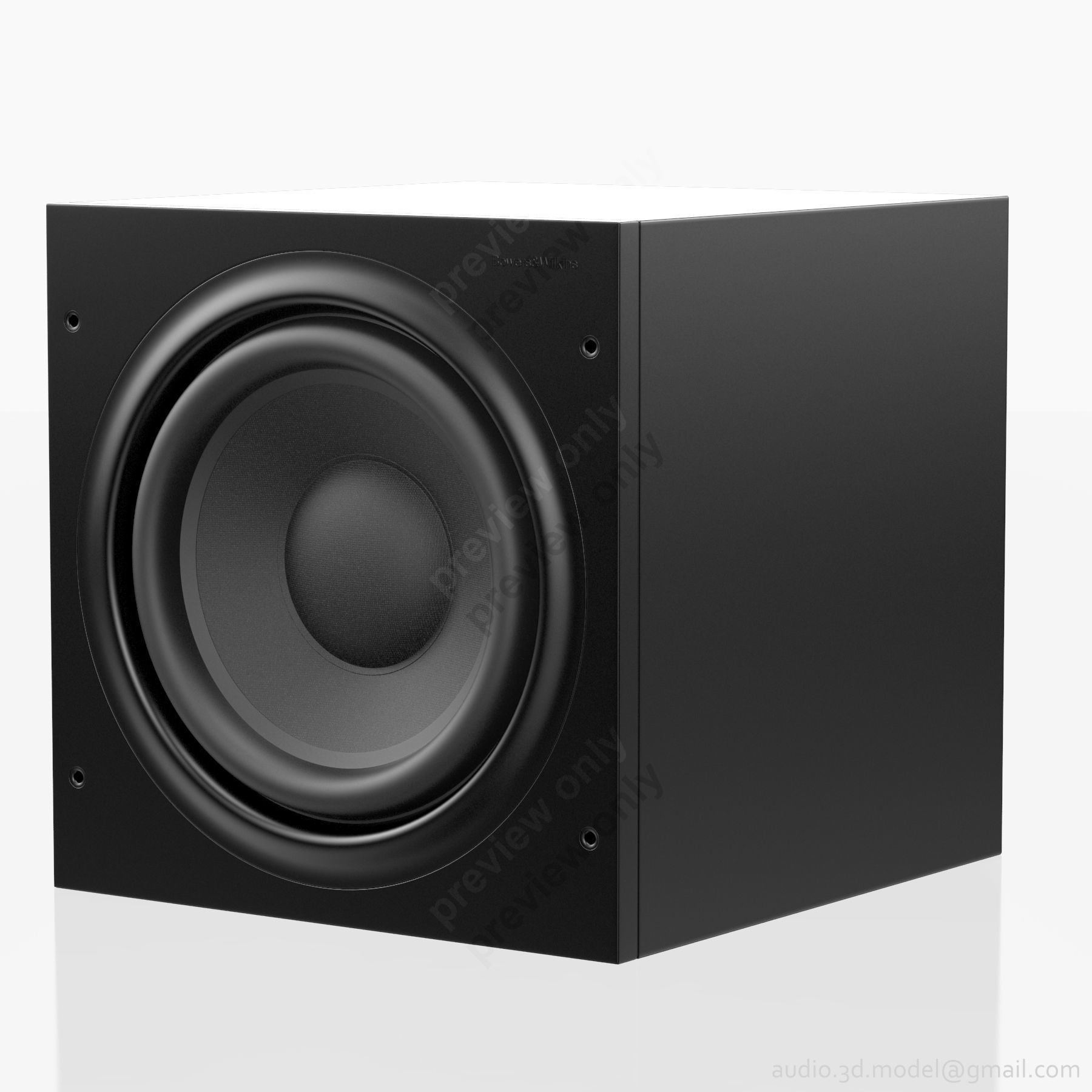 Bowers and Wilkins ASW 610 Black