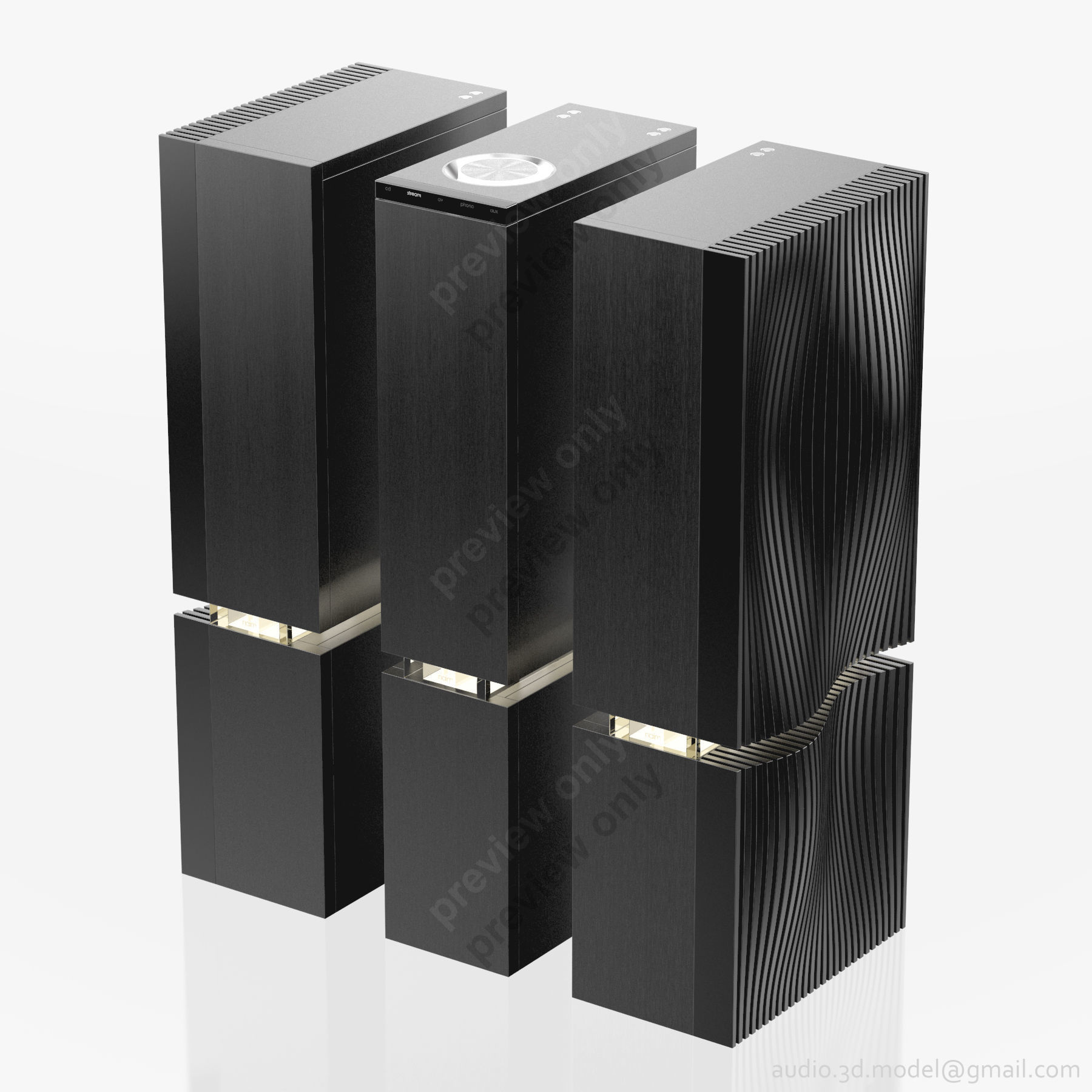 Naim Statement 3D model