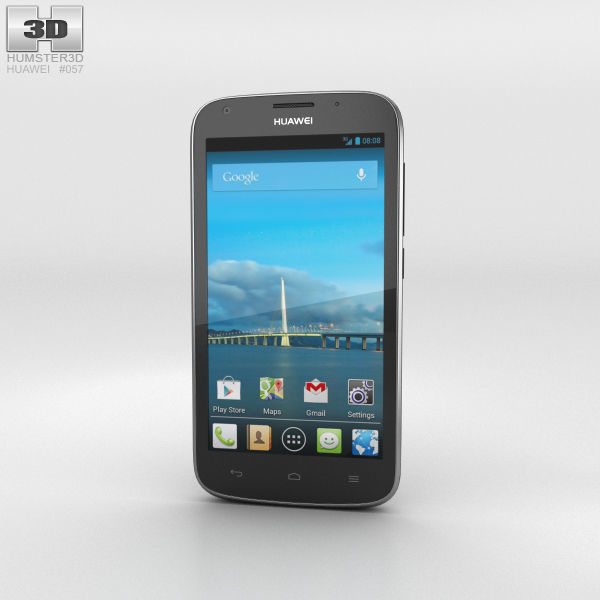 Huawei Ascend Y600 Black 3D model