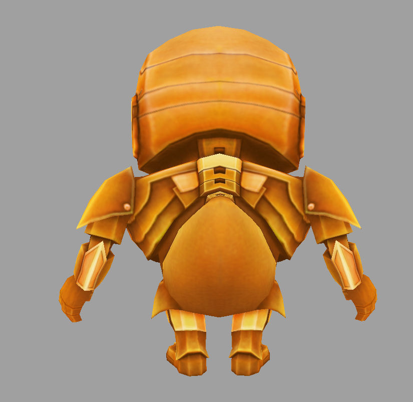 3D model chicken iron man VR / AR / lowpoly CGTrader