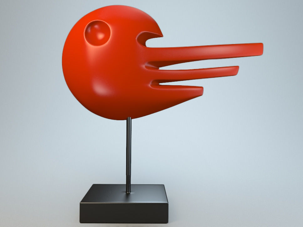 Sculpture Wing Pegasus P 3D print model