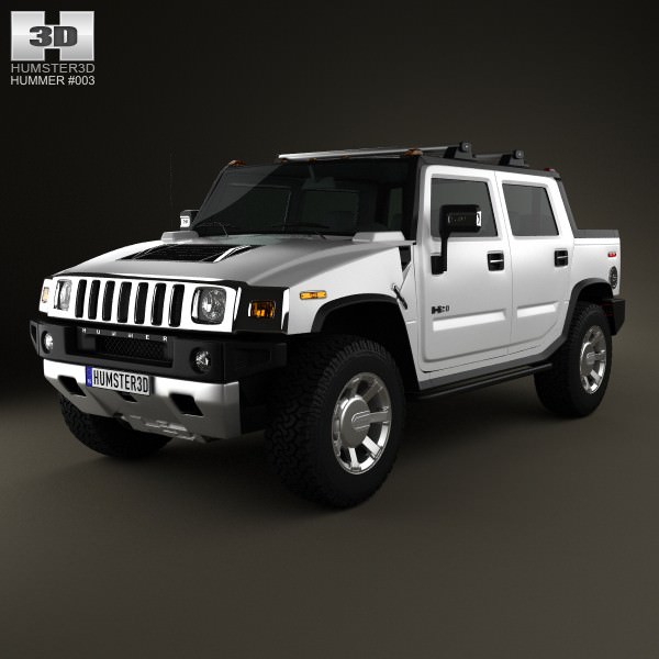3d hummer h2 sut