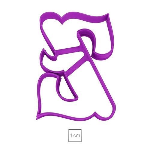 Letter Z cookie cutter for professional free 3D model 3D printable