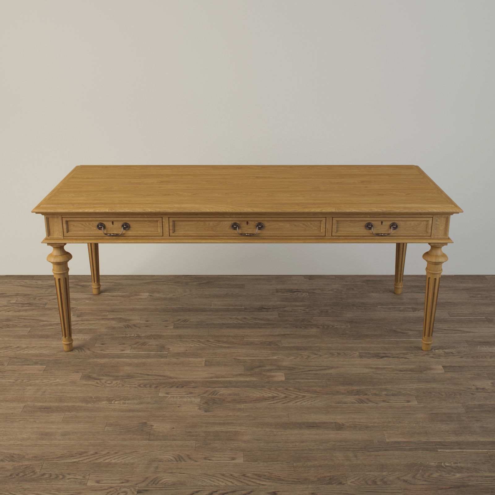 Restoration Hardware French Partners Desk Model Max Obj S Fbx Mtl Restoration Hardware French Partners Desk Model Max Obj S Fbx Mtl 2