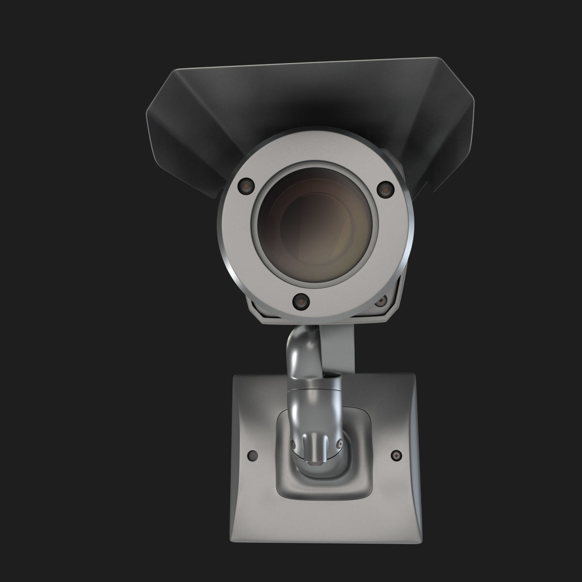 Panasonic Security Camera 3D model CGTrader