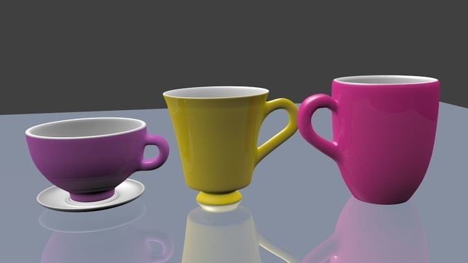 Coffee Cup Mug 3d Model - 3d Models World D0C