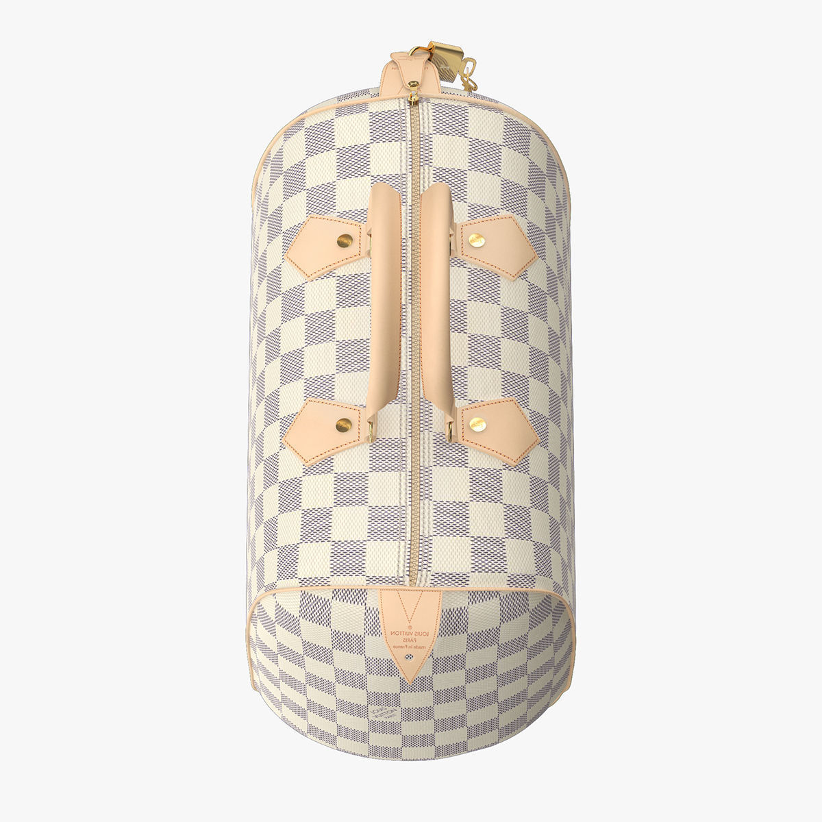 Louis Vuitton Speedy Bag Checker 3D model CGTrader