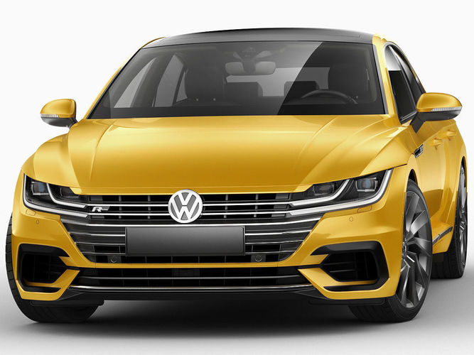 Vw Arteon R Line 2018 Cgtrader Vw Arteon R Line 2018 Model Max Obj Mtl S Fbx C4d Lwo Lw